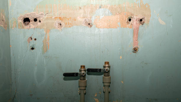 Water damage restoration process in UT